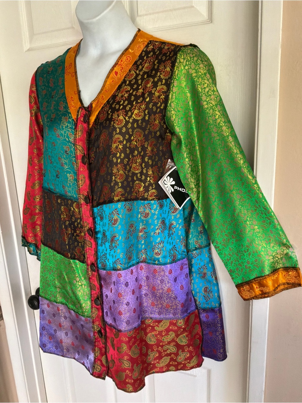NWT..PHOOL tunic boho top